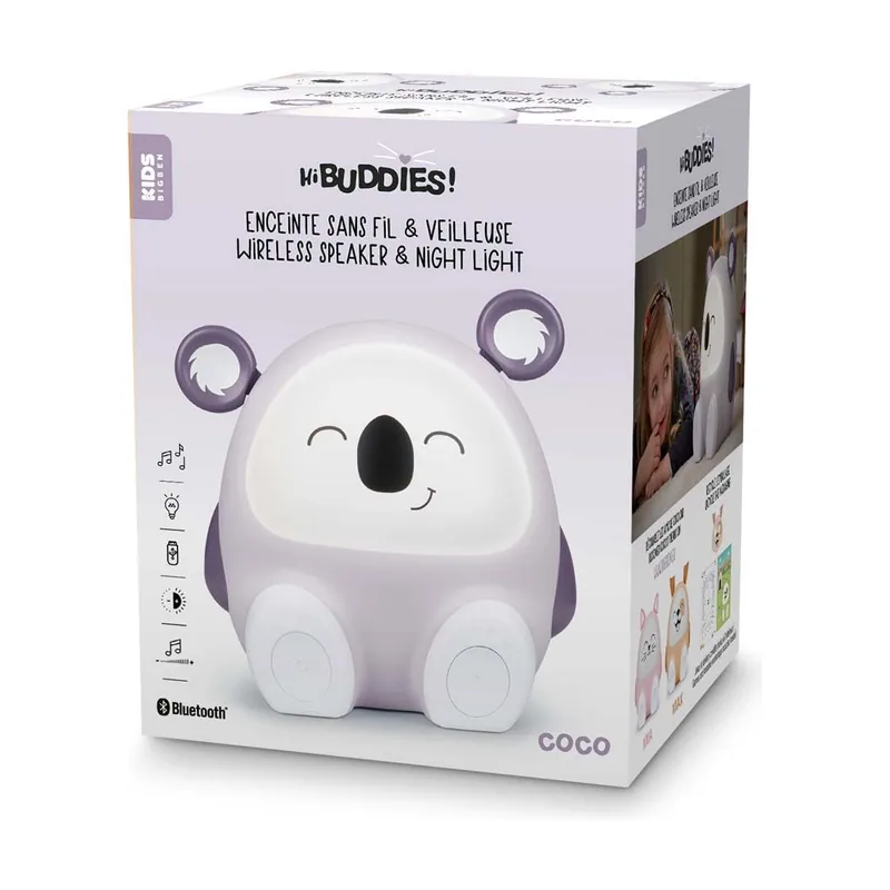 Metronic Hola Buddies! Altavoz inalámbrico Luminoso programable Max