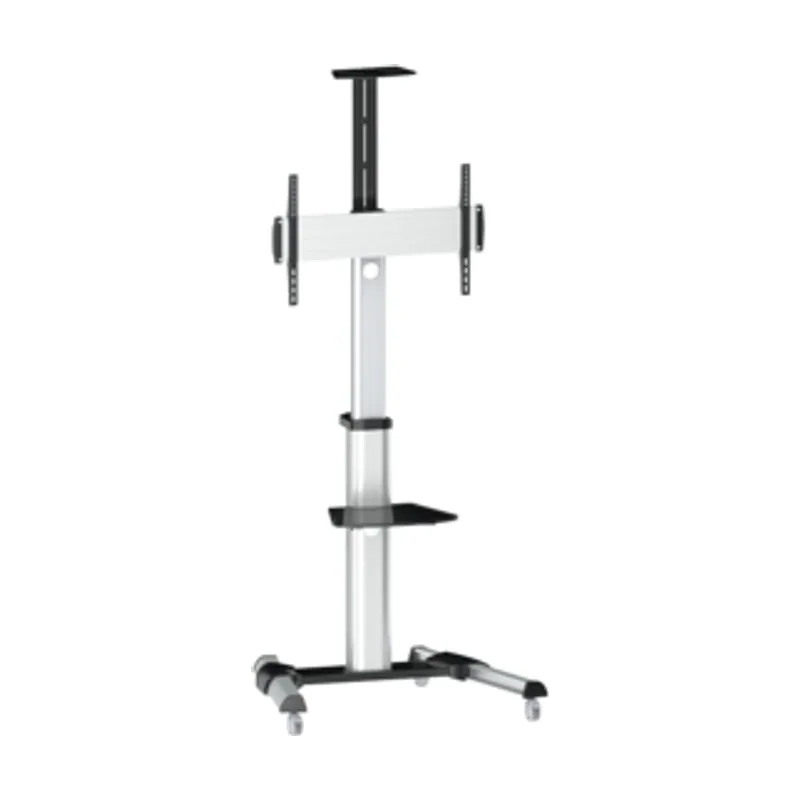 LogiLink BP0025 mueble y soporte para dispositivo multimedia Blanco Panel plano Carro multimedia