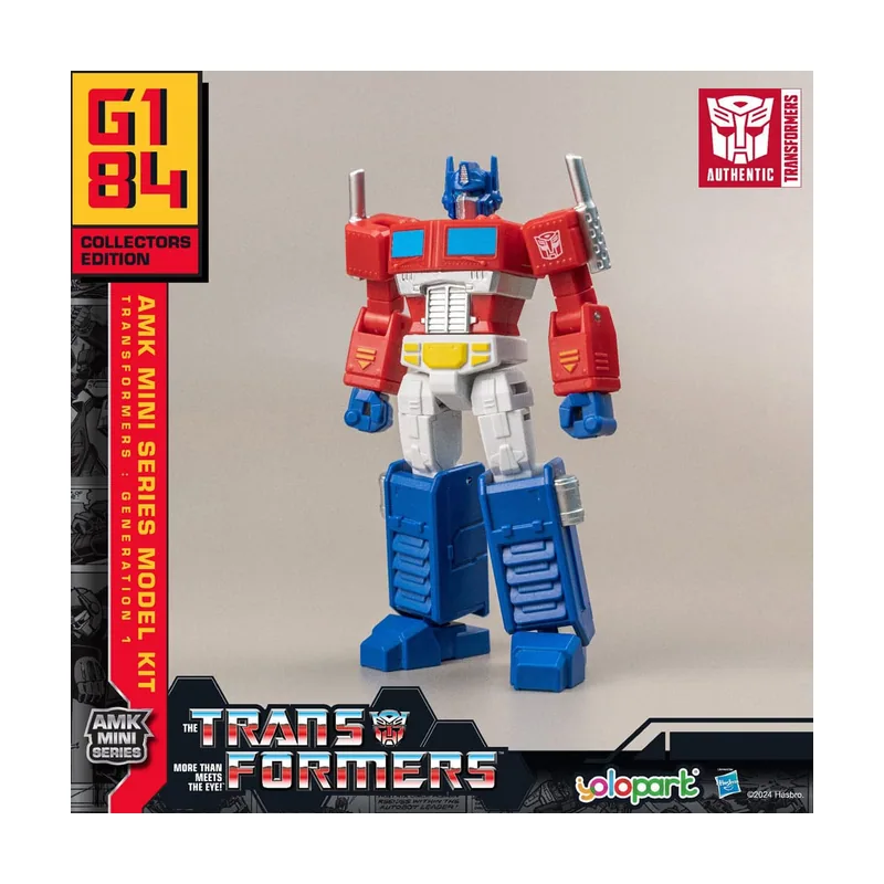Yolopark amkmini Series Optimus Prime Model Kits Transformer Toys