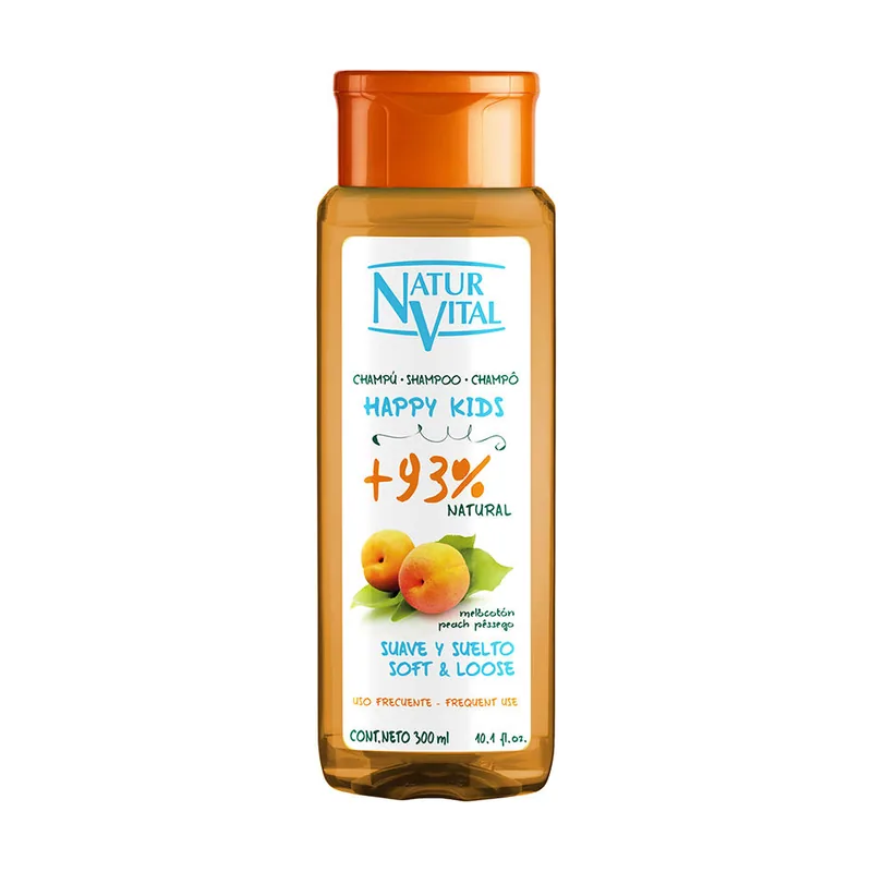 Natur Vital Naturaleza y Vida Happy Hair 300 ml Champú No profesional Niños