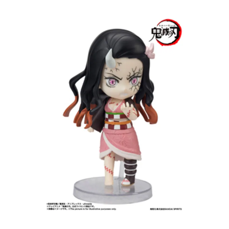 Bandai Nezuko Kamado Demon Form Advancing Ver Fig 9 cm Kimetsu No Yaiba Figuarts Mini