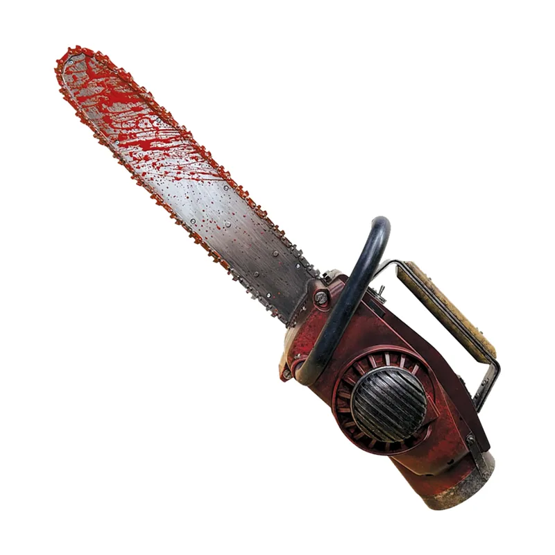 Syndicate Collectibles Motosierra Electrónica de Ash con Sonido 71 cm Army of Darkness Evil Dead Réplica Escala 1:1