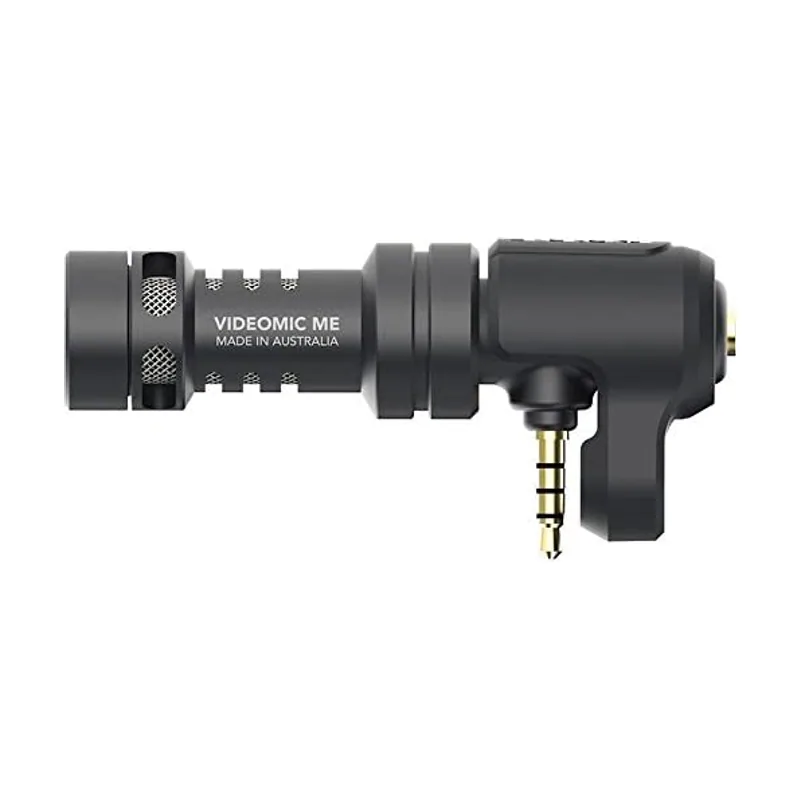 Rode RØDE VideoMic ME Micrófono direccional compacto para RØDE VideoMic Me con conector TRRS de 3.5mm para grabación cinematográfica y creación de contenido