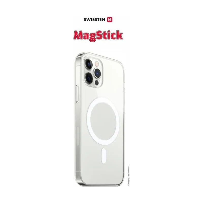 Swissten Clear jelly magstick for iphone 16 plus