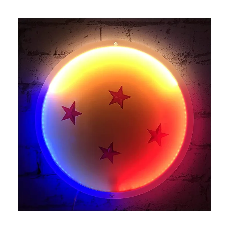 MadCow mural neon Bola de Dragon Ball Z