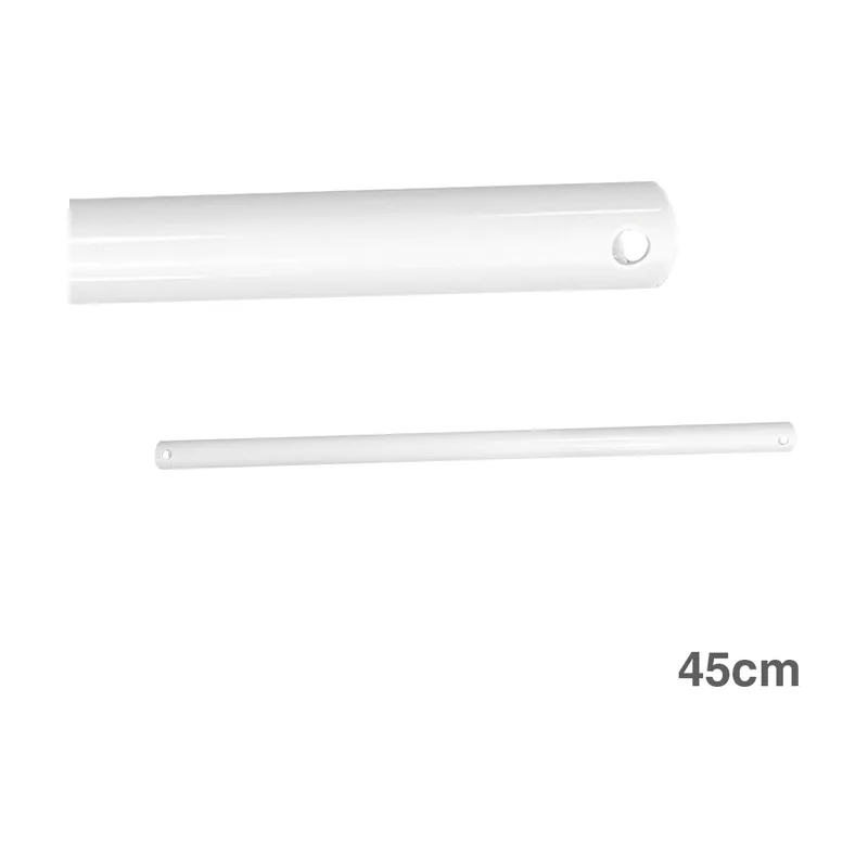 EDM 00975 Tubo Blanco Prolongador para Ventilador Techo
