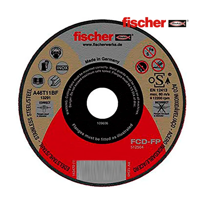 Fischer Discos de corte FCD-FP 125x1x22,23