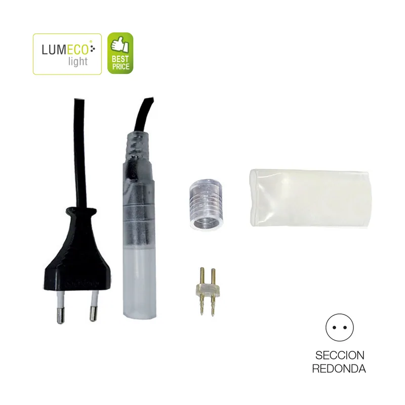 EDM Edp 71470 Kit para Tubo Flexyled Fijo Lumeco