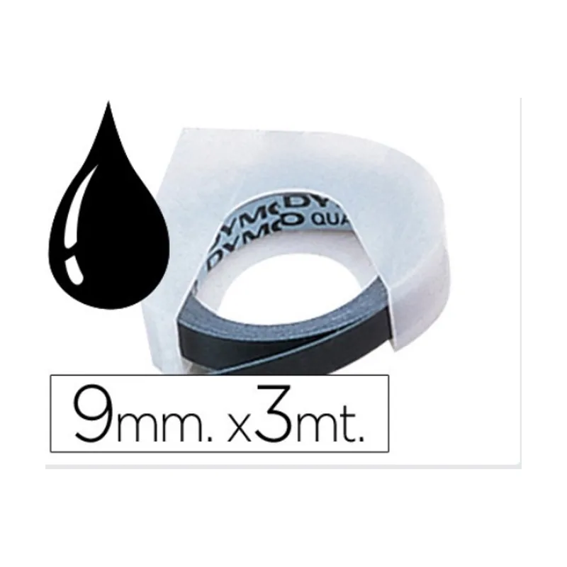 Dymo 520109 cinta para impresora de etiquetas Blanco sobre