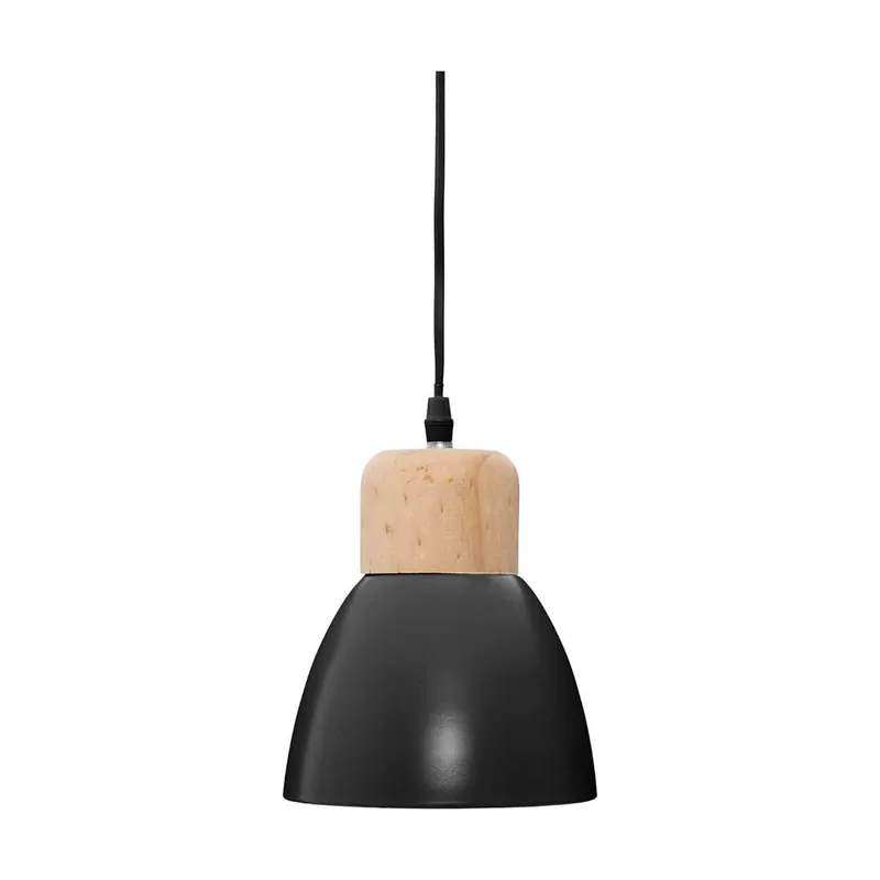 Atmosphera Colgante en metal negro Desy H. 19 cm.