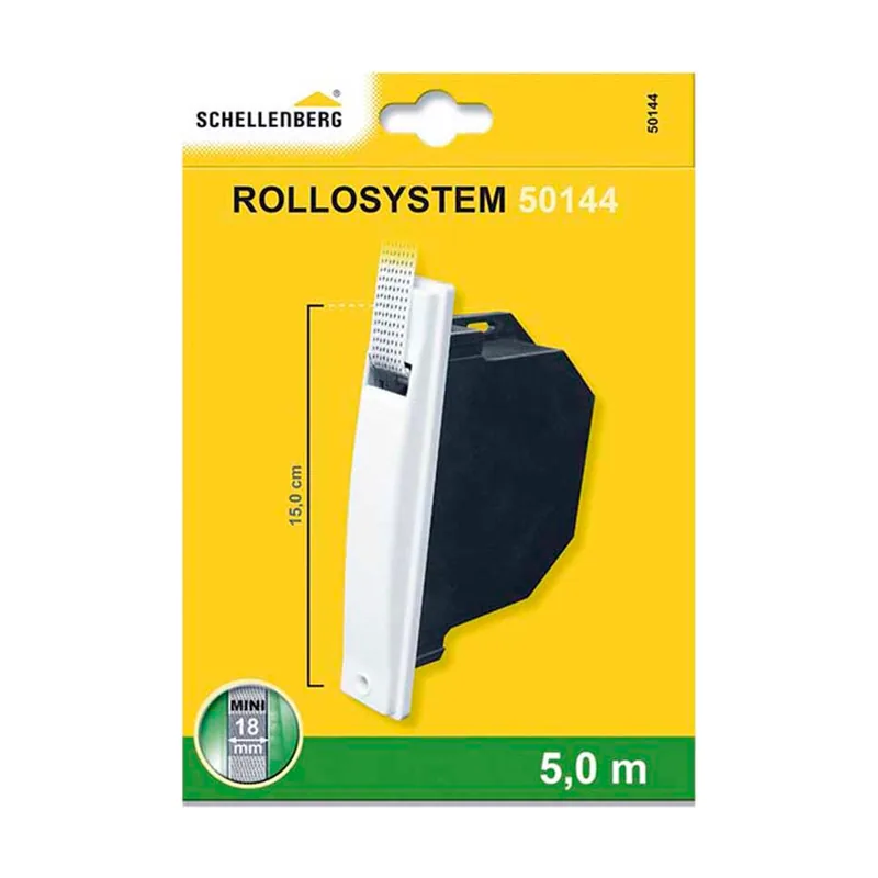 Schellenberg 50144 Rodillo de entrada MINI para cintas de persiana de 16 mm de anchura