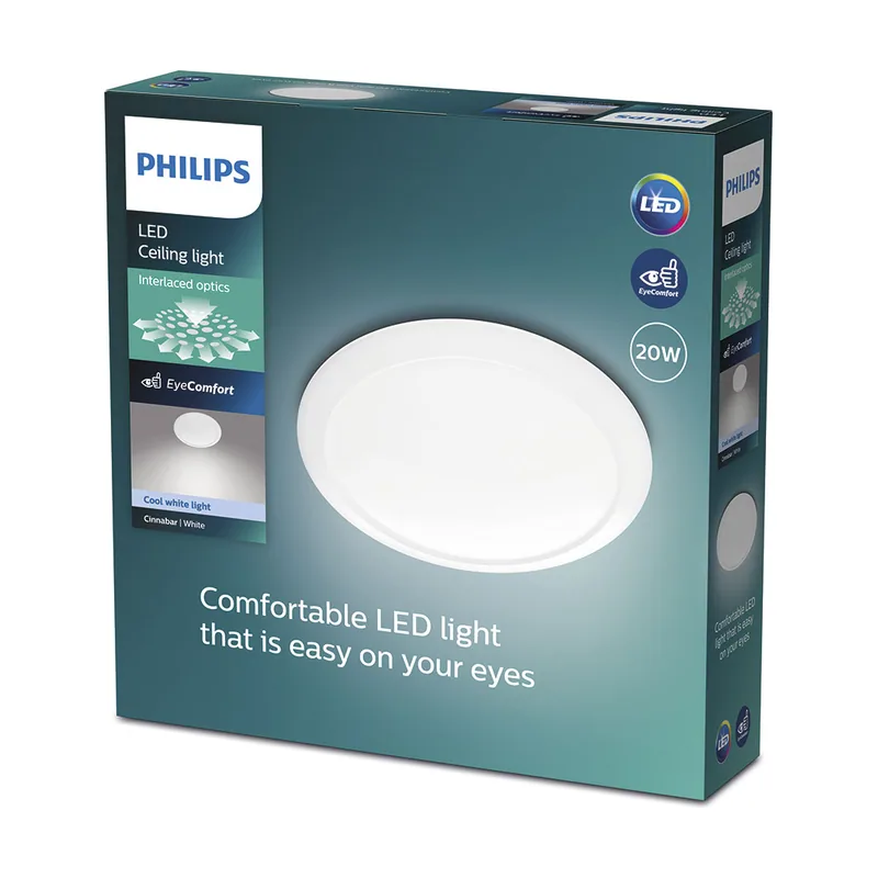 Philips MyLiving Cinnabar plafón LED