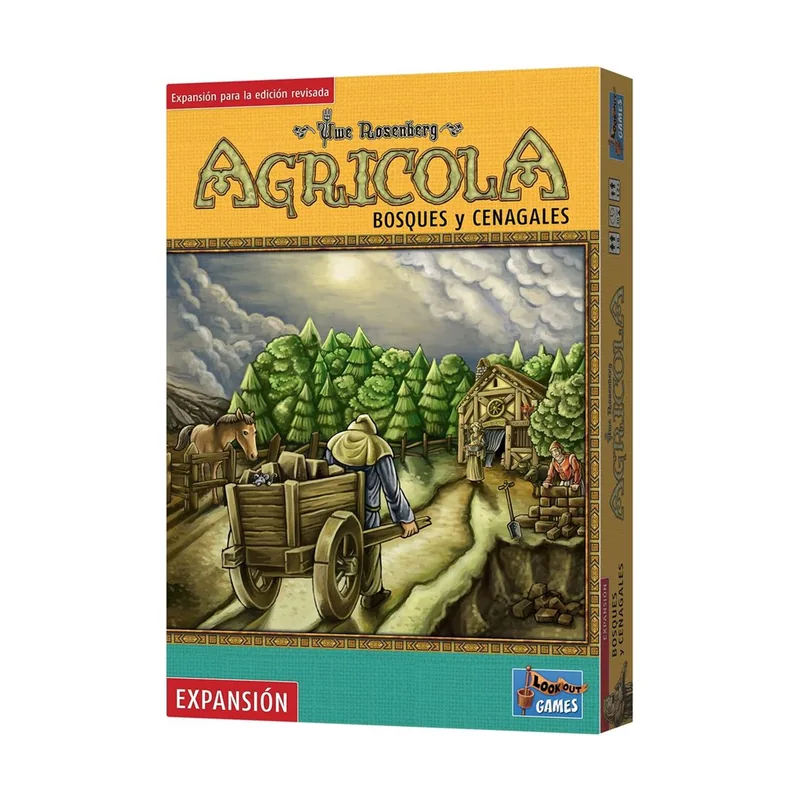 Asmodee Lookout Games Agrícola Bosques y Cenagales