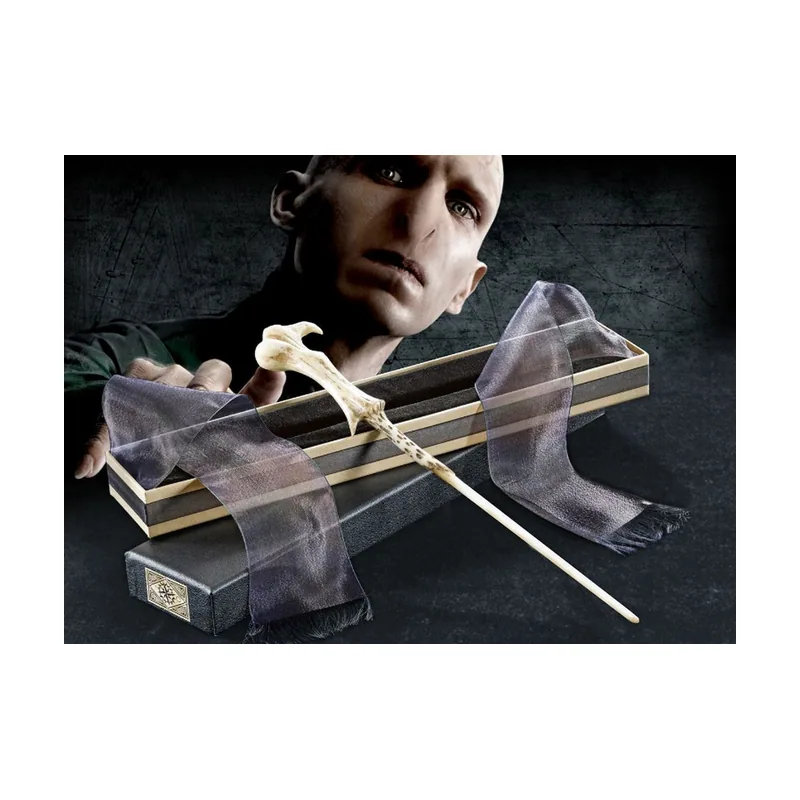 Noble Collection The Lord Voldemort Réplica Varita en caja de Ollivanders