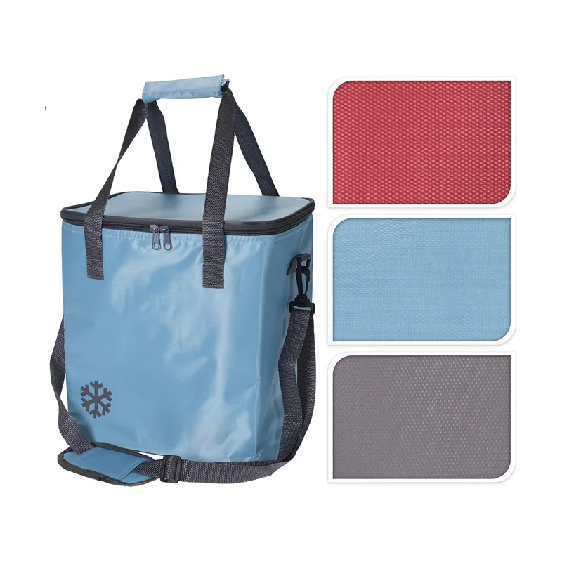 Cool Nevera tipo bolsa isotermica 18l. 29x31x21cm colores surtidos.