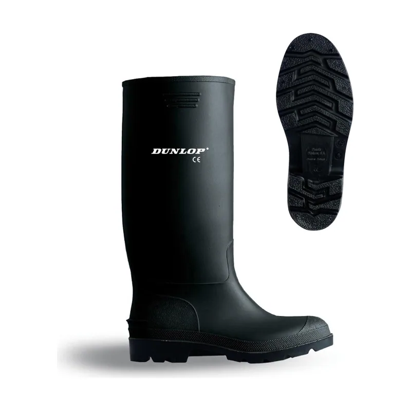 Dunlop Pricemastor. Botas de agua clásicas impermeables