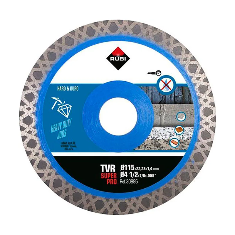 Rubi Disco diamante tvr ø115mm superpro 30986