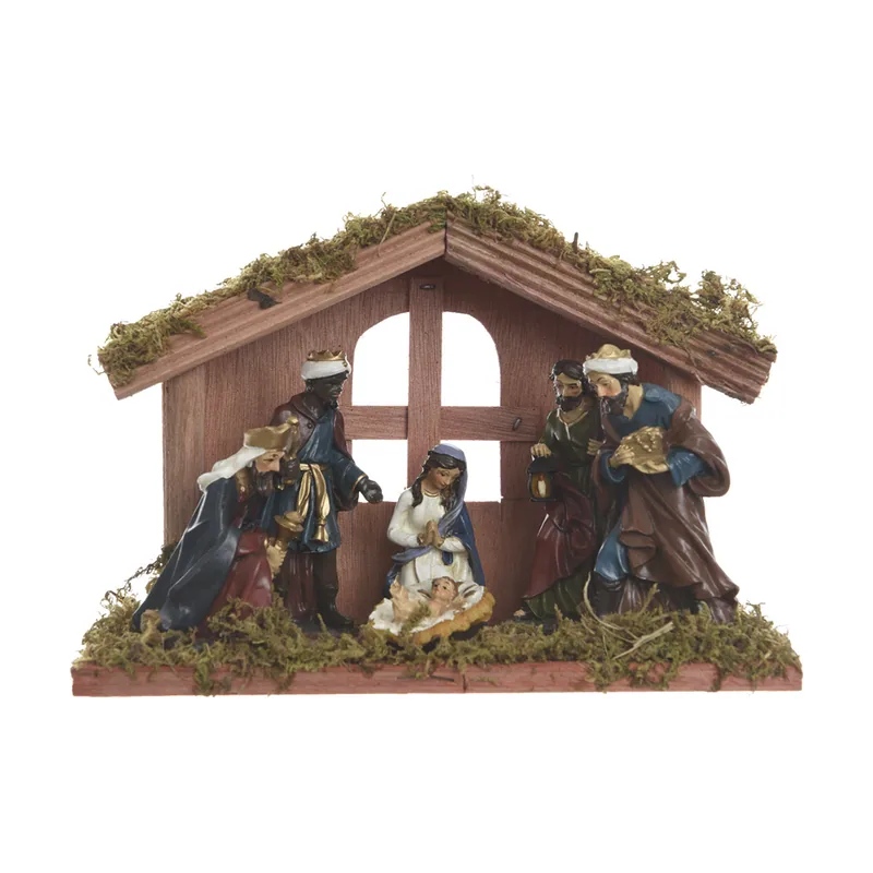 BigBuy Christmas EDP 71983 Nacimiento Belén 6 Figuras