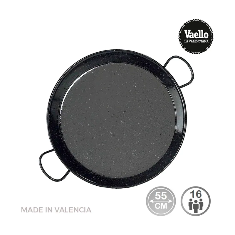 Vaello Hierro esmaltado paella