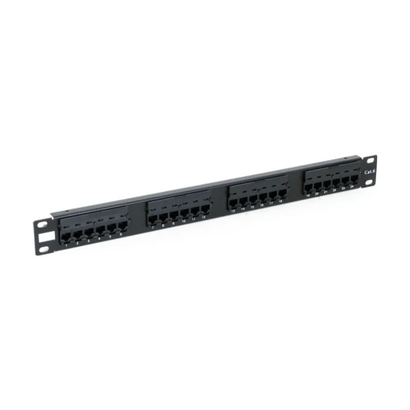 Phasak Panel de aparcamiento 19" CAt.6 UTP RJ45 LSA