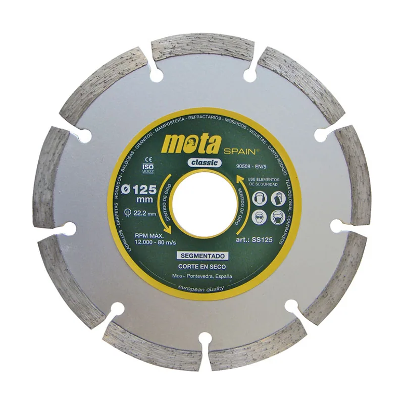Mota Edp 39655 Disco Diamantado Segment. Laser Ss230