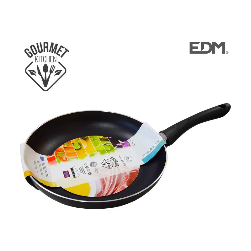 Gourmet EDM 76674 Sarten Antiadherente "Basic Line" Tecnología Whitford