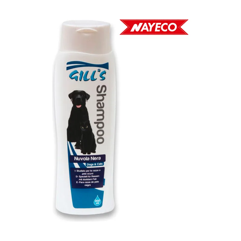 Gill´s CHAMPU para Mascotas GILL'S Pelo Negro 200ML