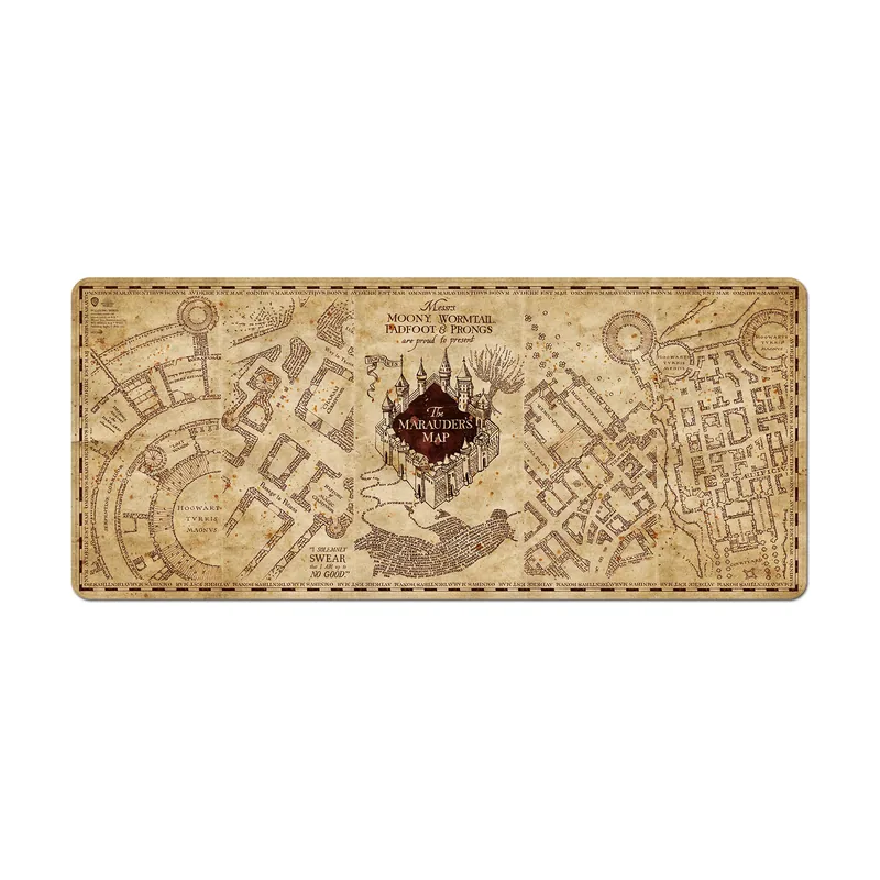 Grupo Erik Harry Potter Alfombrilla Escritorio XXL Mapa del Merodeador