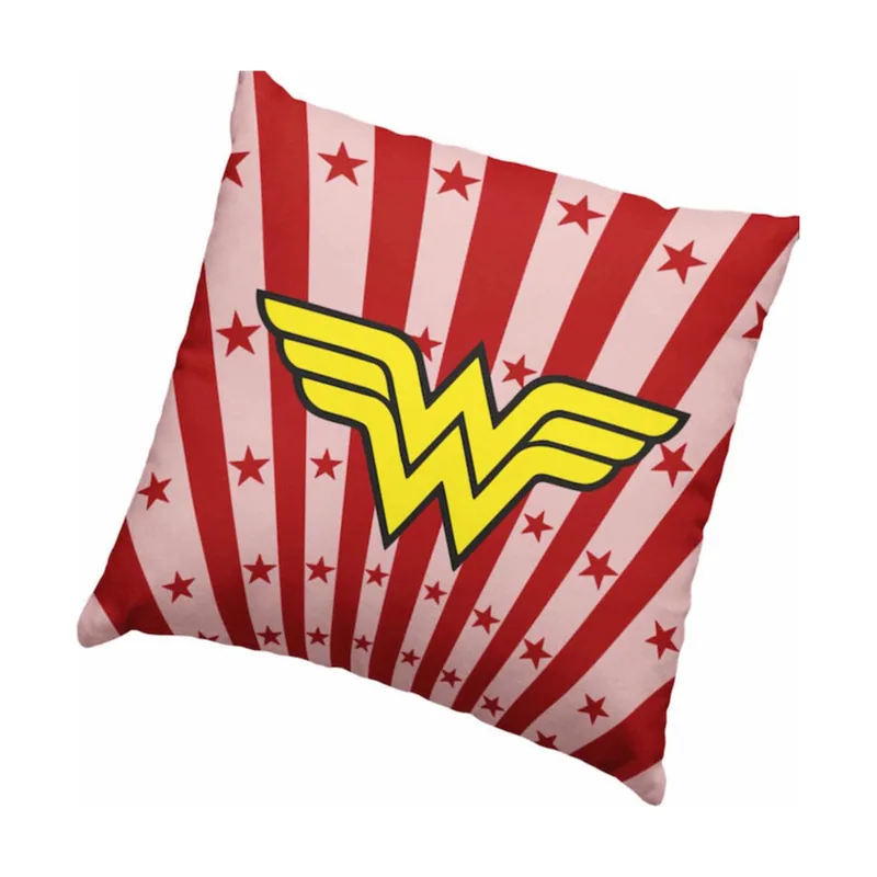 SD Toys Wonder Woman Simbolo Cojin Cuadrado DC Comics Envasado Al Vacio Universo DC
