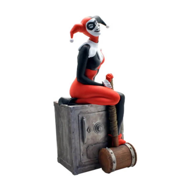 Plastoy Harley Quin En Caja Fuerte Hucha Pvc Dc Comics