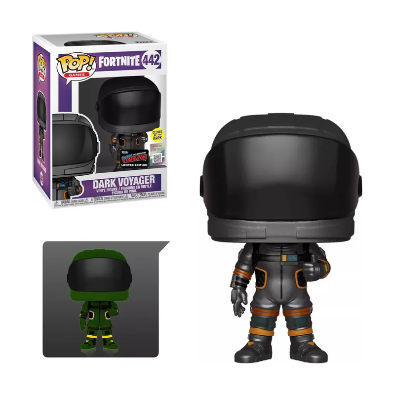 Funko pop fortnite dark voyager brillo en la oscuridad exclusivo 40946