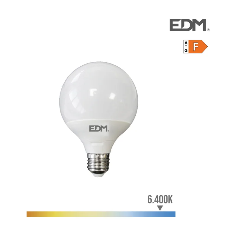 EDM Bombilla globo led ø125mm e27