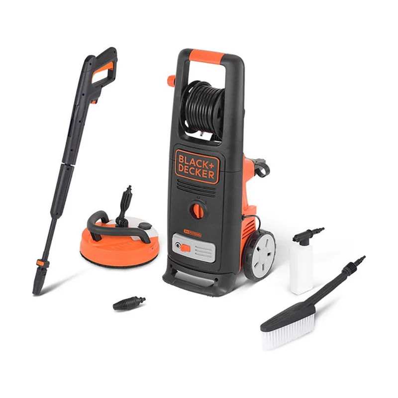 8 Black+Decker Hidrolimpiadora de Alta Presión BXPW2000PE con Patio Cleaner