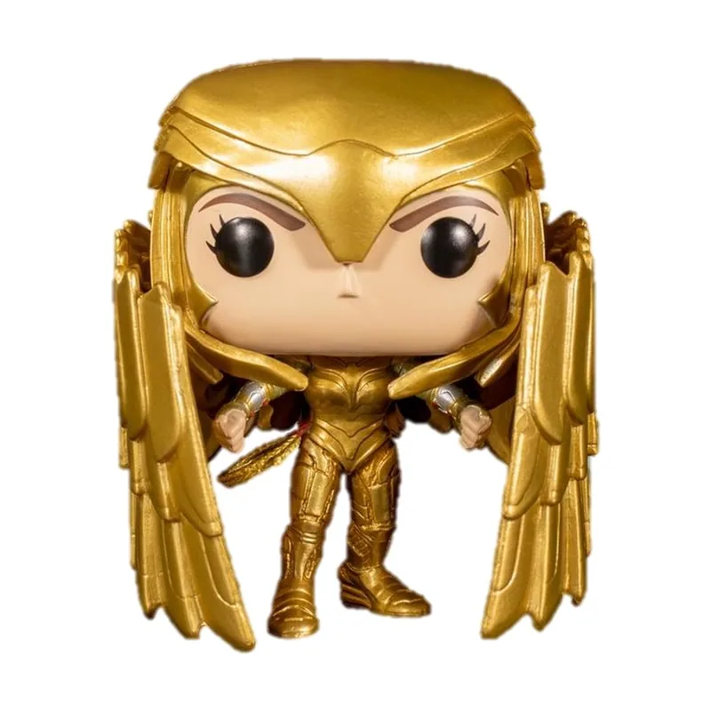 Funko pop dc wonder woman 1984 wonder woman traje dorado efecto metalico exclusivo 46659
