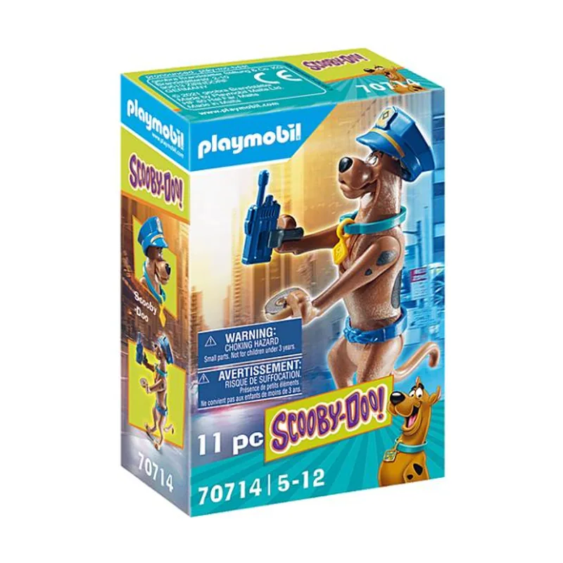 Playmobil Scooby DOO 70714 Figura Coleccionable Policía