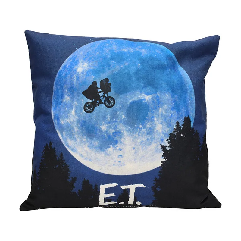 SD Toys ET EL EXTRATERRESTRE COJIN Cuadrado Poster E.T. ENVASADO VACIO