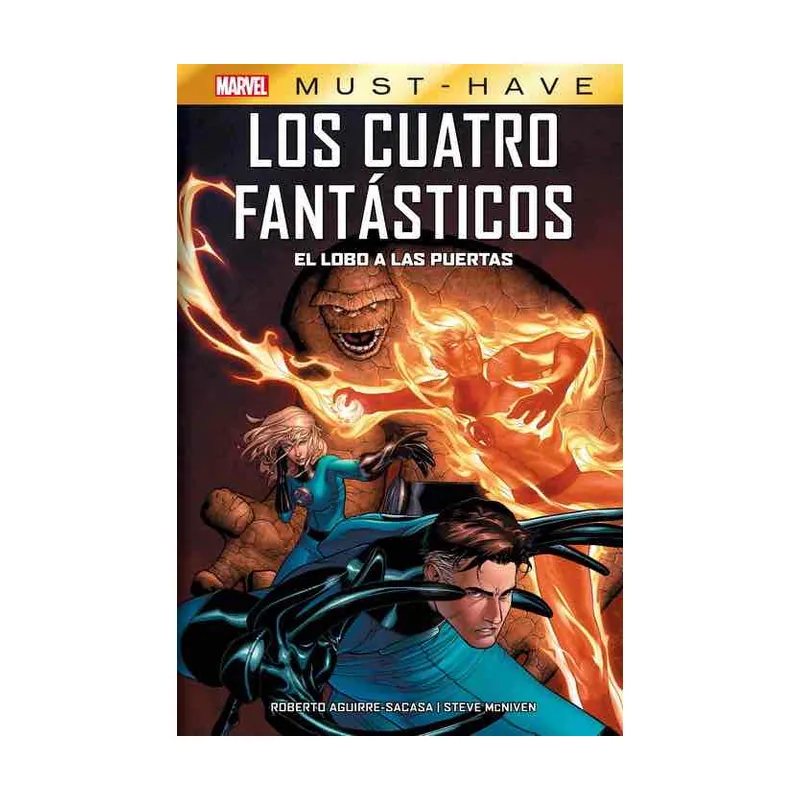 Panini Marvel must have. los cuatro fantasticos el lobo a las puertas