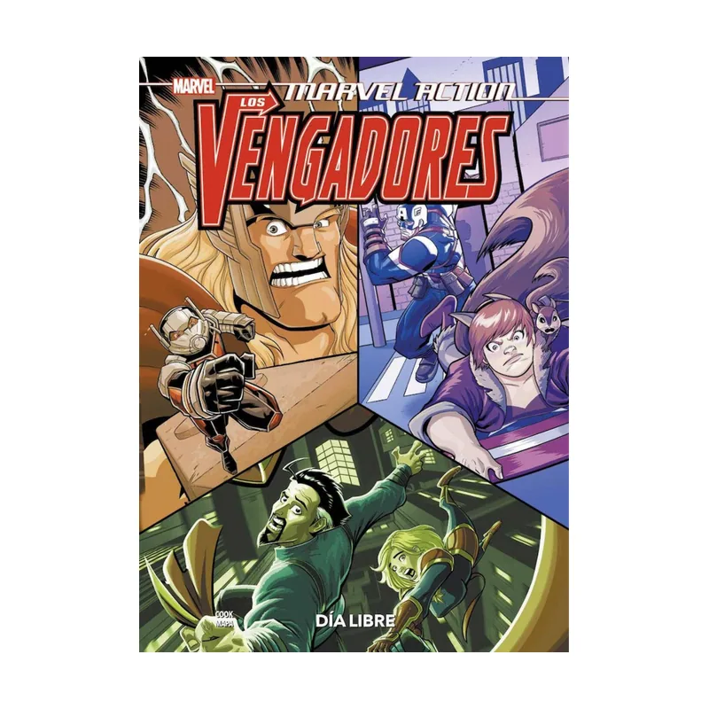 Panini Marvel action. los vengadores 05. dia