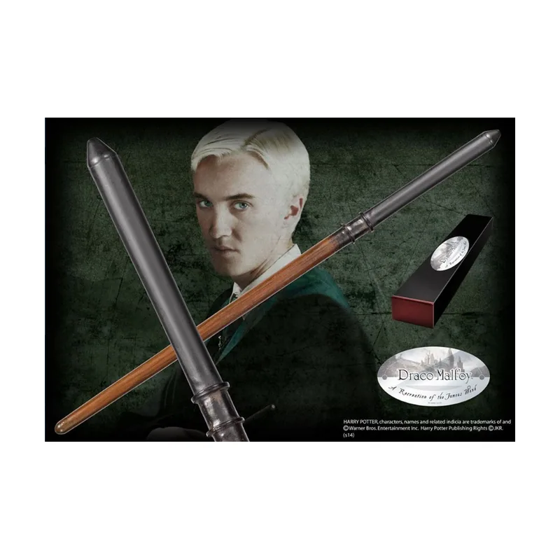 The Noble Collection Draco Malfoy Varita de personaje