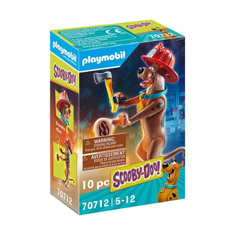 Playmobil Scooby DOO 70712 Figura Coleccionable Bombero