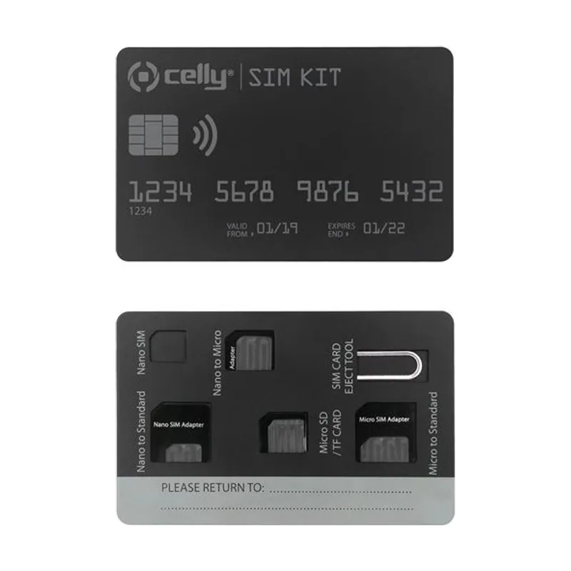 Celly SIMKITAD adaptador para tarjeta de memoria