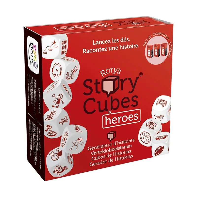 Asmodee Zygomatic Story Cubes Heroes