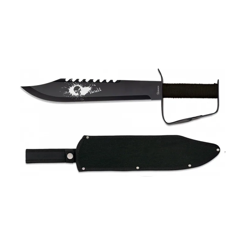 K25 Cuchillo Tactico Albainox Calavera. H.35