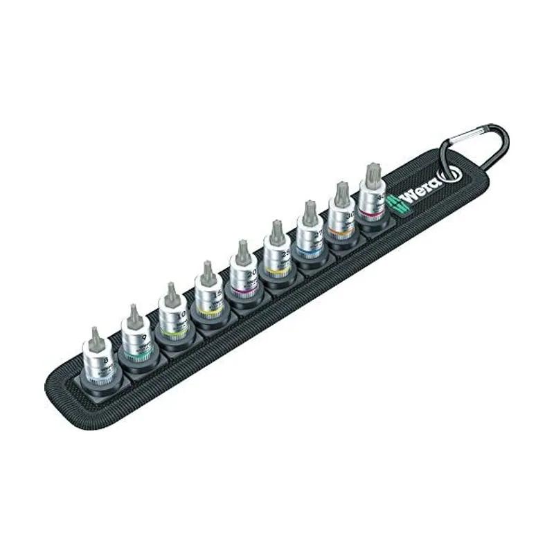 Wera 05003882001 Belt A 3 TORX® HF Juego de vasos de punta Zyklop TORX®