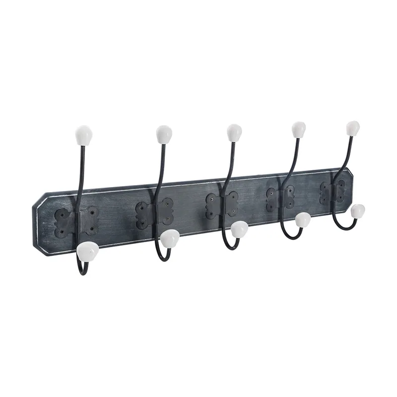 5five EDP 83210 Colgador de Madera con 5 Perchas