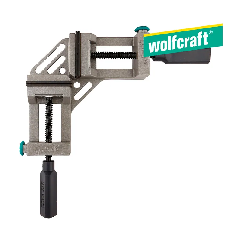 Wolfcraft GmbH 3415000 abrazadera Sargento angular con escuadra de sujeción Metálico