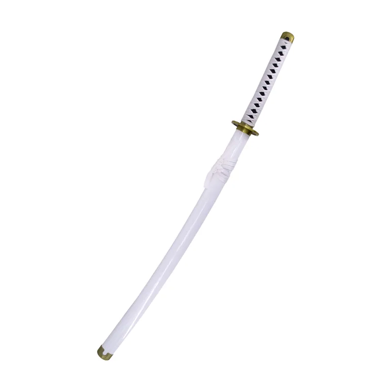 Amont Katana S5021 Shusui Wado Ichimonji de Zoro de One Piece réplica no de 103 cm hoja de acero acabado negro con el corte en satinado