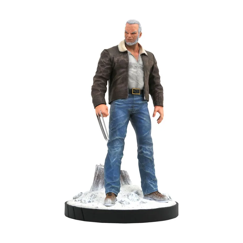 Diamond Comics Distributors Diamond Viejo Logan Estatua Resina 23 cm Marvel Comic Premier Collection