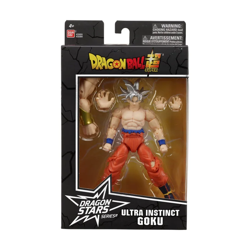 Bandai Dragon Ball Super Dragon Stars Figura de Acción Goku Ultra Instinto 17cm