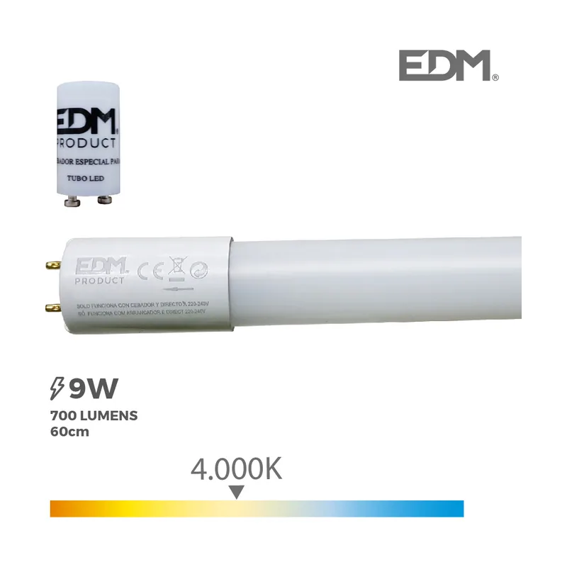 EDM 31197 Tubo Led T8